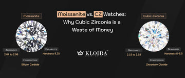 Moissanite vs. CZ Watches: Why Cubic Zirconia is a Waste of Money