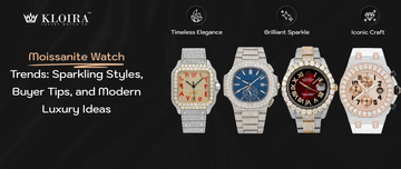 moissanite watch trends featuring luxury iced out watch styles and buying tips