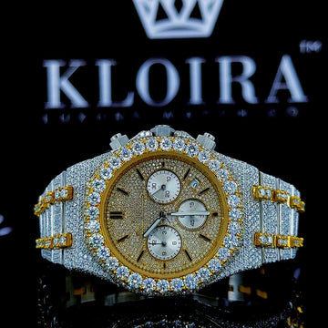 Best Moissanite AP Watch Front View