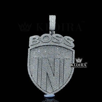 Boss Status Medallion Pendant Front