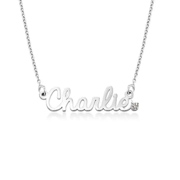 Custom Exclusive Name Pendant in 14K Gold