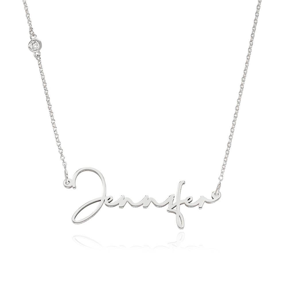 Custom Name Pendant Necklace in 14K Gold