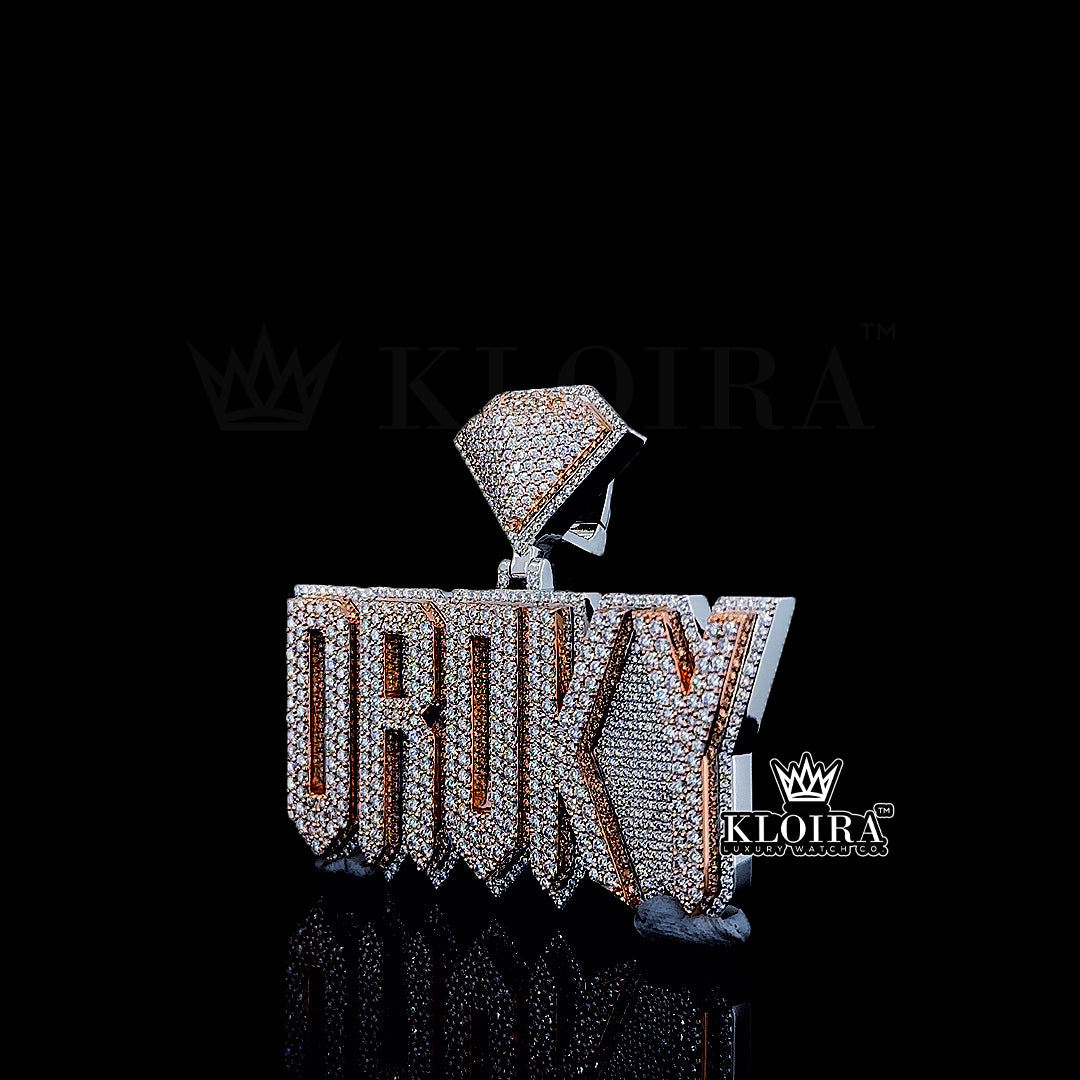 Luxe Statement Charm Droky Pendant Front
