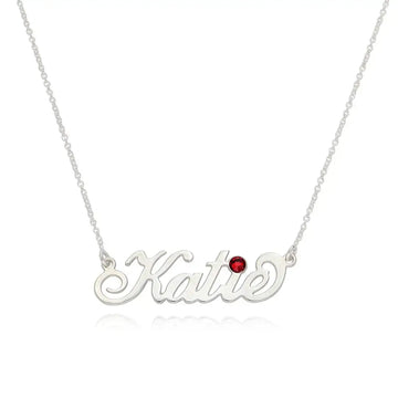 Personalized Fancy Name Pendant in 14K Gold