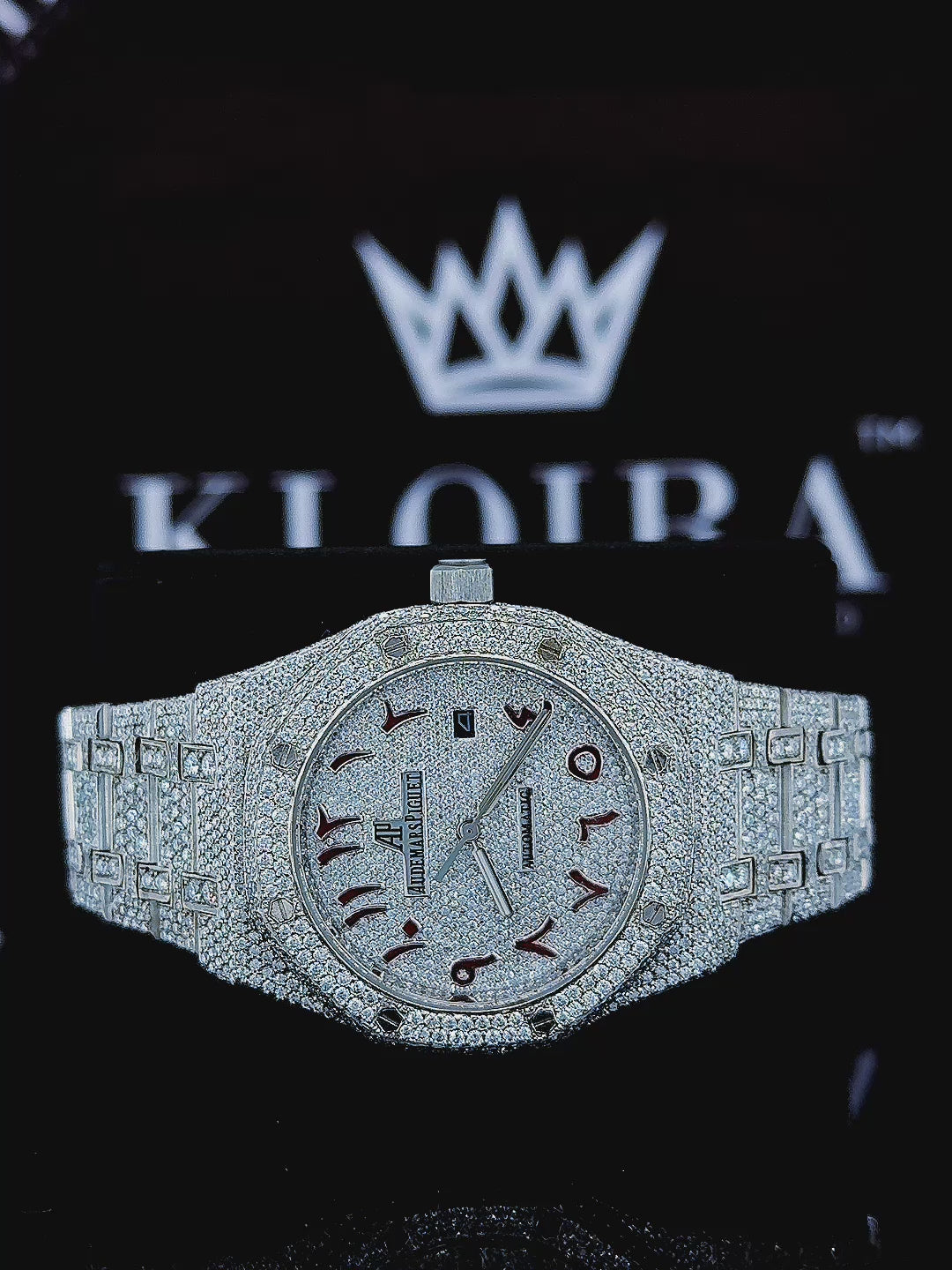 AP VVS Moissanite Watch 360 View Video